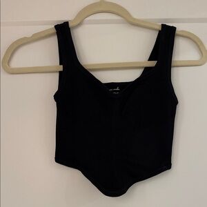 Urban Outfitters Black Out From Under Top